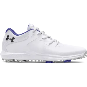 2024 Under Armour Women's Charged Breathe 2 Shoes - White/Starlight/Metallic Silver