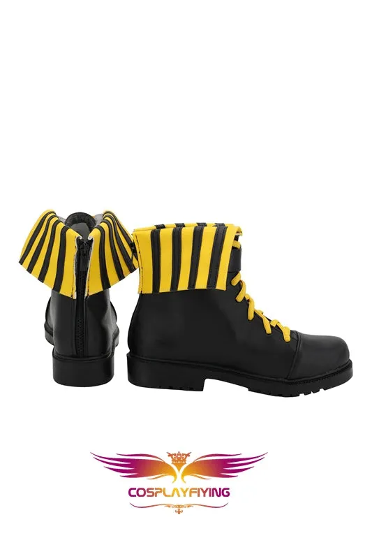 Anime Bungou Stray Dogs Nakahara Chuuya Cosplay Shoes Boots Custom Made for Adult Men and Women Halloween Carnival