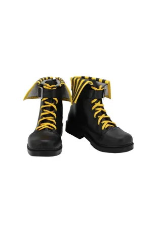 Anime Bungou Stray Dogs Nakahara Chuuya Cosplay Shoes Boots Custom Made for Adult Men and Women Halloween Carnival