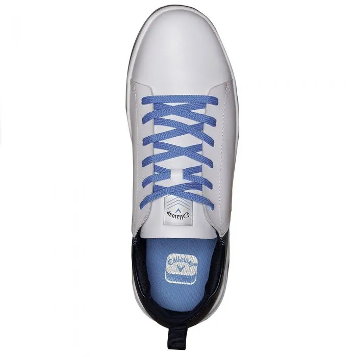 Callaway Laguna Spikeless Shoes - White/Navy