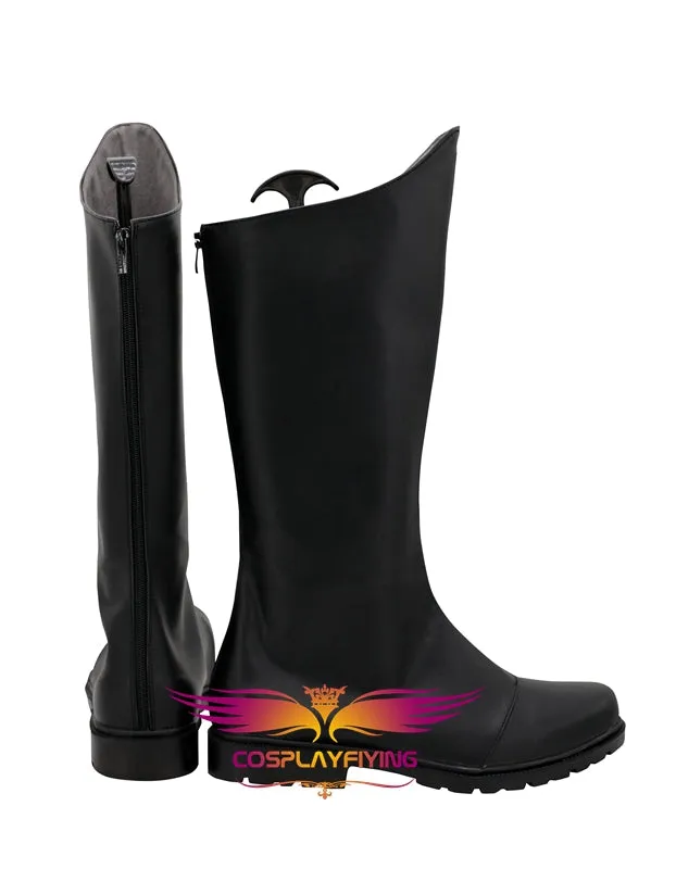 Comics JoJo's Bizarre Adventure Kujo Jotaro Star Platinum Cosplay Shoes Boots Custom Made for Adult Men and Women Halloween Carnival