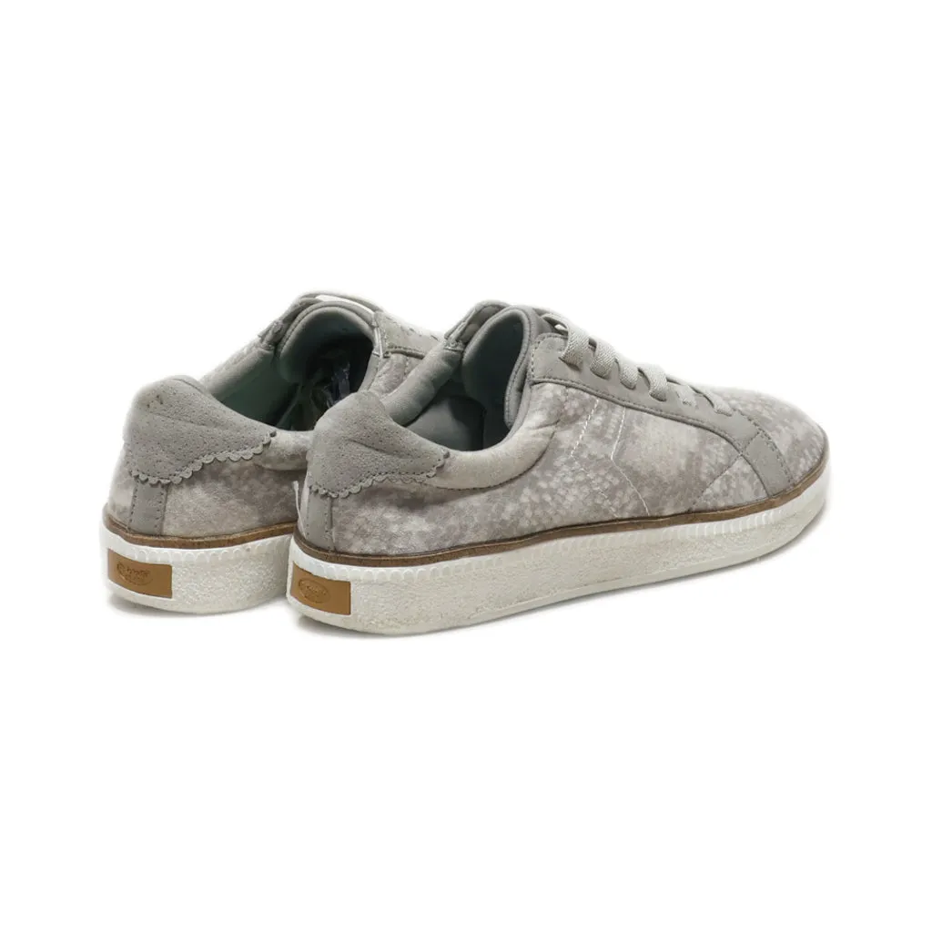 Dr. Scholl'S Lace Ups Fabric Grey Colour For Women