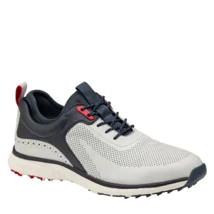 Johnston & Murphy Men's XC4 H1 Luxe Hybrid Golf Shoes - White/Navy