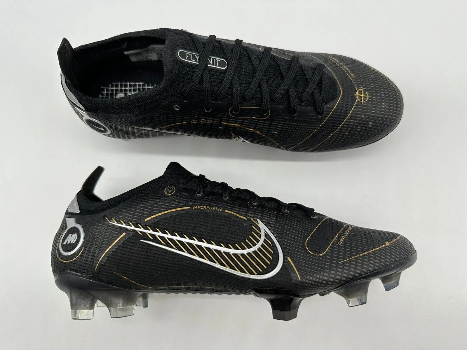 Nike Mercurial Vapor 14 Elite FG Black Gold