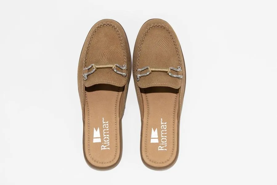 Riomar - Women's El Camino Mule - Bahia Brown