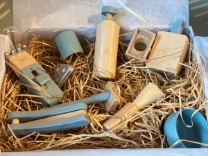 Wooden Shaving kit: A Touch of Elegance for Little Gentlemen
